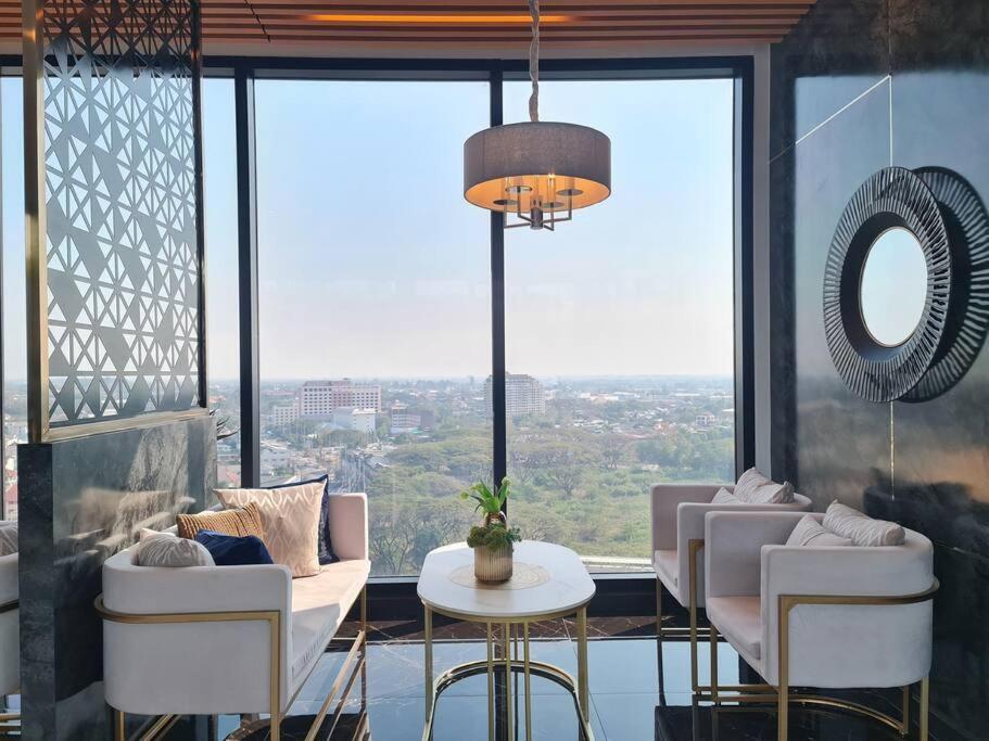 Astra Sky River High Floor,3 Bedrooms 97㎡ 山景房带浴缸 Чіангмай Екстер'єр фото