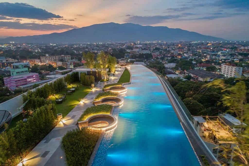 Astra Sky River High Floor,3 Bedrooms 97㎡ 山景房带浴缸 Чіангмай Екстер'єр фото