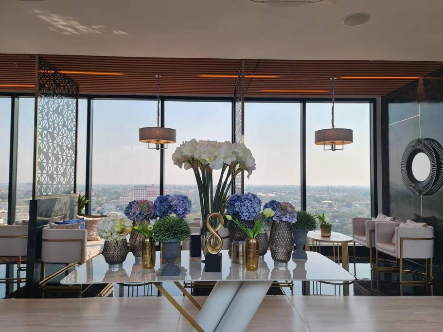 Astra Sky River High Floor,3 Bedrooms 97㎡ 山景房带浴缸 Чіангмай Екстер'єр фото