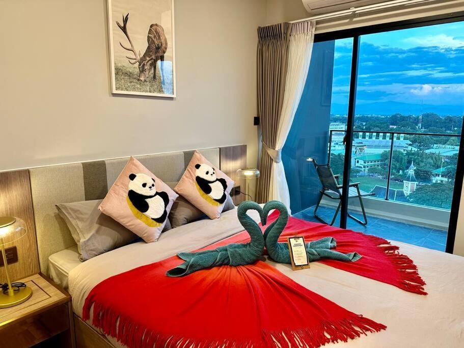 Astra Sky River High Floor,3 Bedrooms 97㎡ 山景房带浴缸 Чіангмай Екстер'єр фото